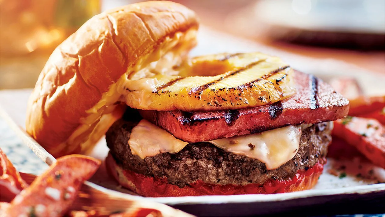Hamburguesa Hawaiana